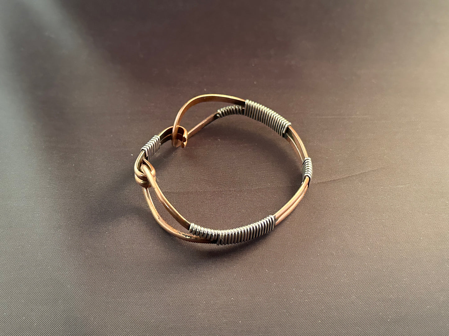 Rose Gold and Sterling Silver Bracelet